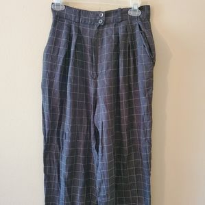 VINTAGE square pattern trousers!